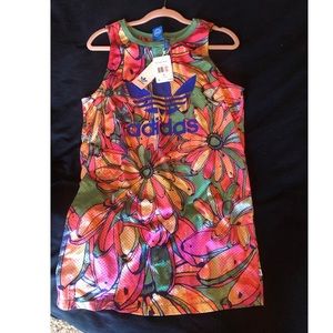 Adidas Tank Dress Women’s Small. Multi color